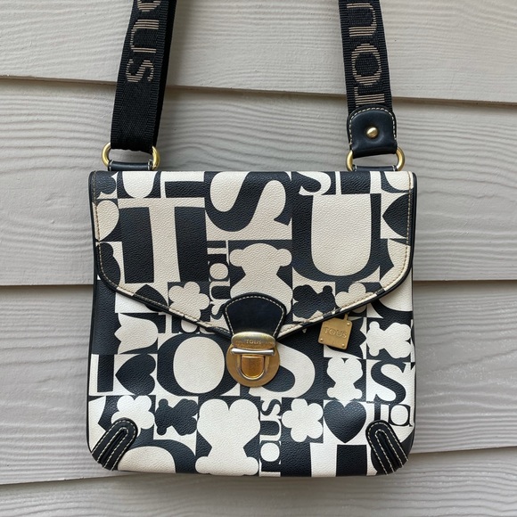 TOUS Messenger Crossbody Shoulder Handbag - Picture 1 of 14